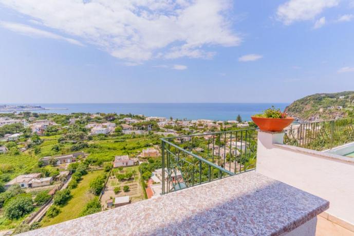 Bellissima Vista dal balcone della Camera