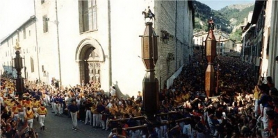Panoramica Ceri in corsa