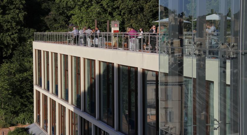 Terrazza con vista sul mare Hotel ad Ancona 