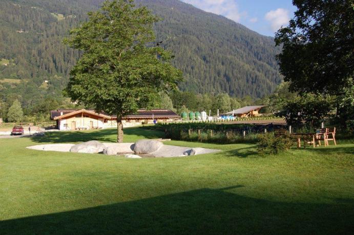 Giardino agriturismo vicino Pinzolo
