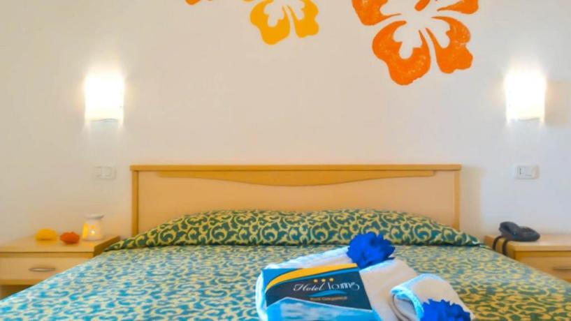 Camere moderne attrezzate Hotel-club-Rodi-Garganico