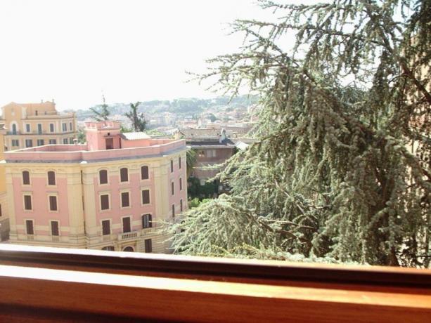 Vista panoramica di Roma dal Vaticano