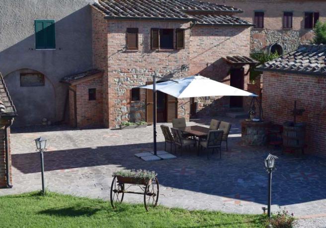 B&B con Piazzetta e Giardino vicino Siena