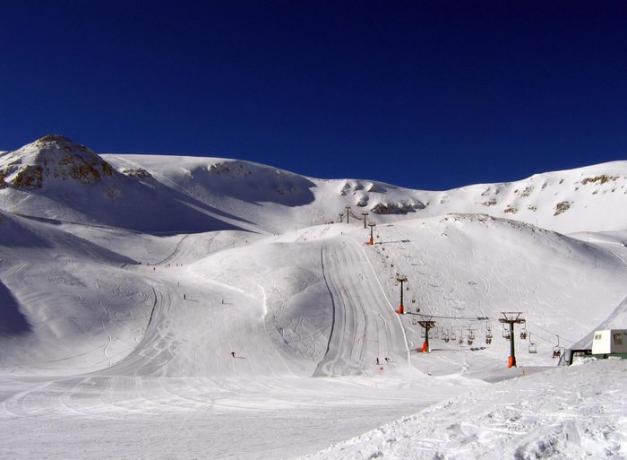 Piste da sci vicino country house Monte Amiata