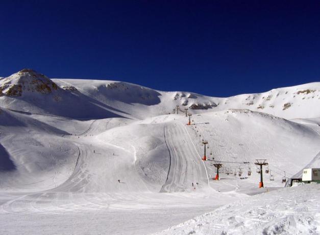 Piste da sci vicino country house Monte Amiata 