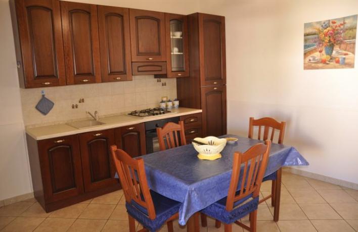 Appartamento per vacanze con cucina attrezzata San-Vito-lo-Capo 