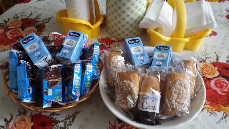 Cestino incluso per Prima Colazione