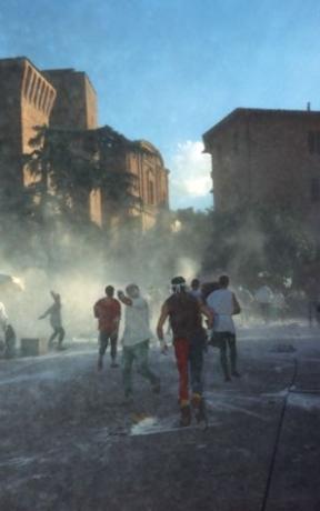 Infarinata per le vie della città