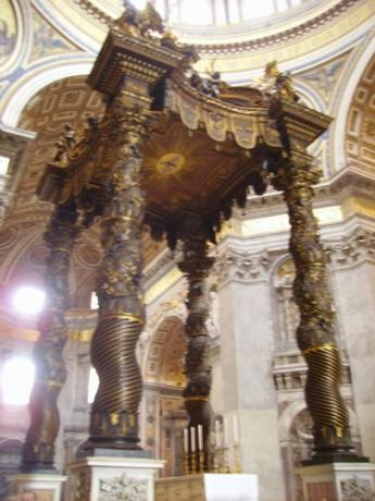 Particolare della Basilica di San Pietro