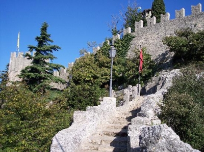 Walking through San Marino