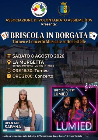 BRISCOLA IN BORGATA: Torneo e concerto sotto le stelle. ????✨