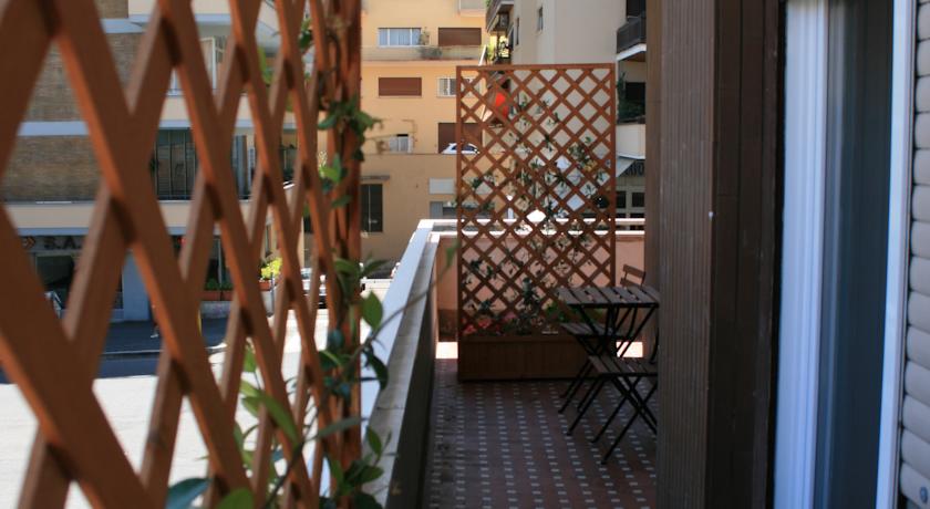 Terrazza appartamento B&B a Roma