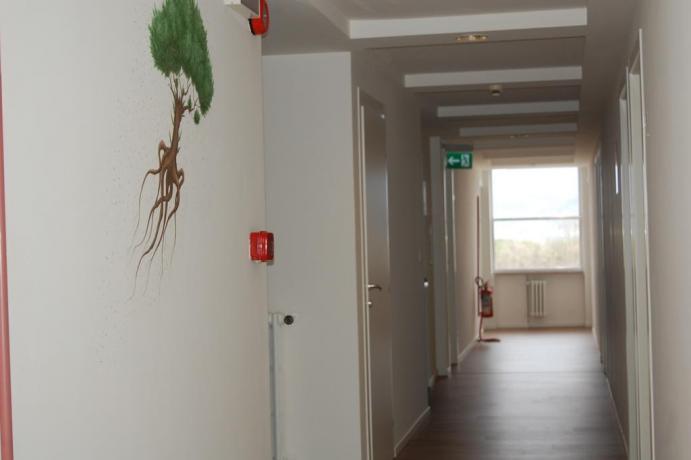 Corridoi piani Hotel Flaminia