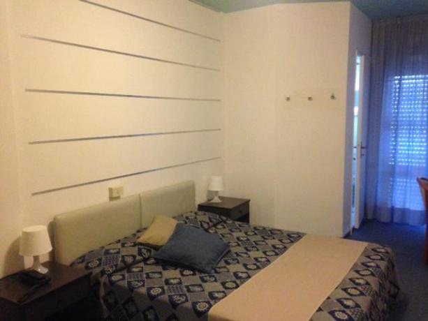 Camera matrimoniale comfort in albergo a Bibione