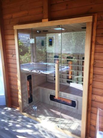 Sauna presso Florence Luxury Hotel