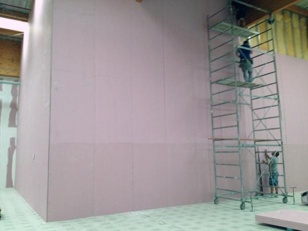 Pareti Cartongesso industriale