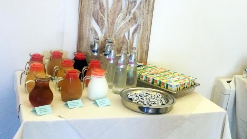 Albergo ad Alcamo, colazione tipica e continentale