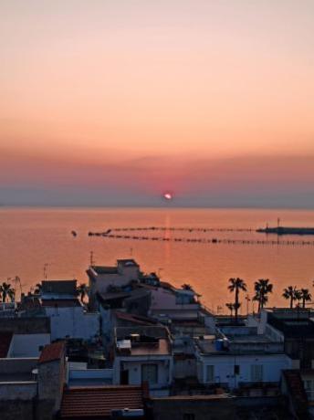 Tramonto-vista-panoramica-camere-extra-lusso-Gaeta