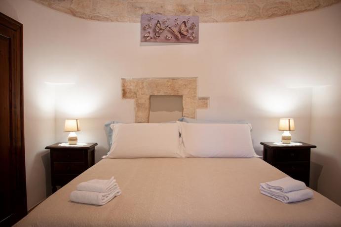 Camera da letto: villa vacanza nei Trulli