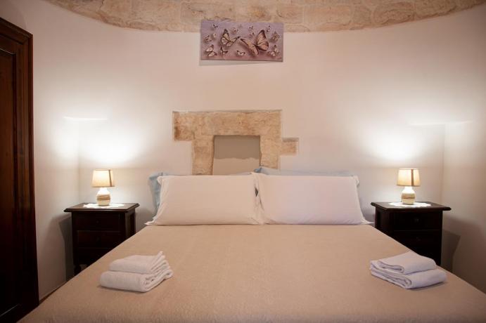 Camera da letto: villa vacanza nei Trulli 