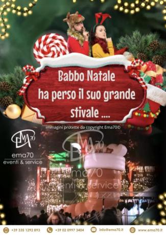 TREVIGLIO BG - BABBO NATALE HA PERSO IL SUO STIVALE - 29 NOV 2025