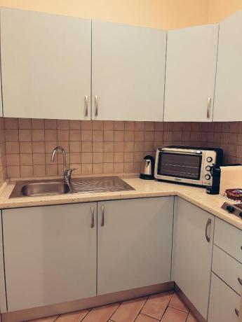 Cucina privata attrezzata Appartamento vacanza Fabiola
