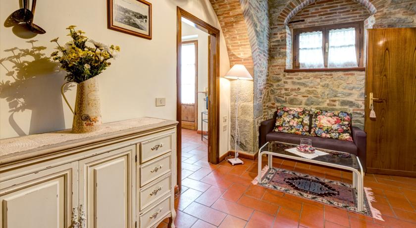 Appartamento con camino a Cortona in Agriturismo