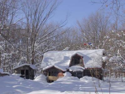 Sweet cottages near the slopes and skilifts