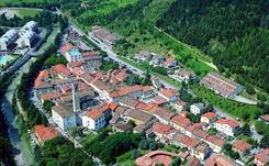 Bagno di Romagna vista dall'alto