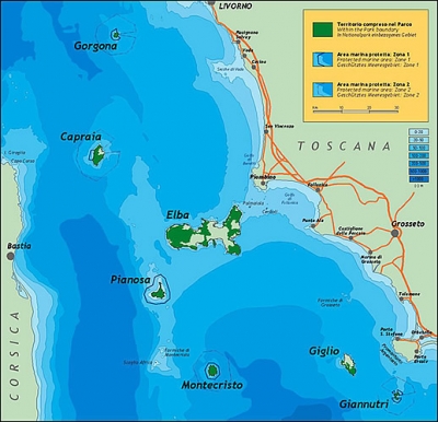 isole arcipelago toscano