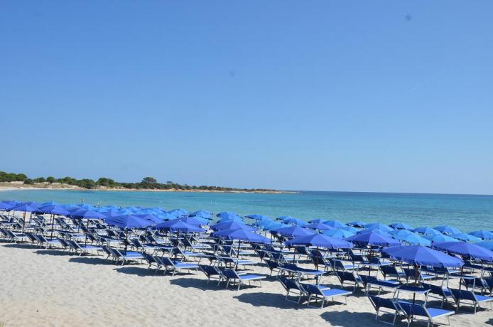 Vista Spiaggia di Cala Ginepro a Orosei 