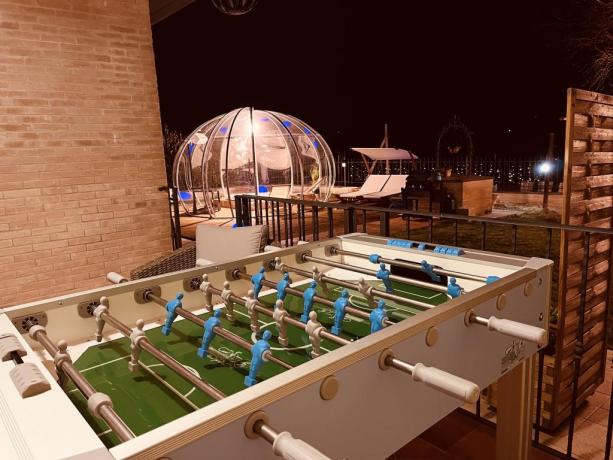Foosball in Holiday Villa with SPA Center Italy