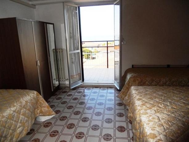 Camera Quadrupla con Balcone Hotel in Abruzzo