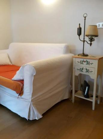 Casa Vacanza Soggiorno con divano Ovindoli