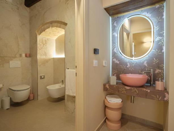 Bagno privato in Camera a Bevagna