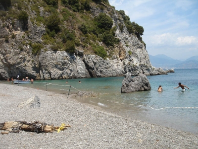 beaches on the Amalfi coast