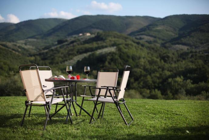 Aperitivi in giardino Agriturismo il Laghetto 