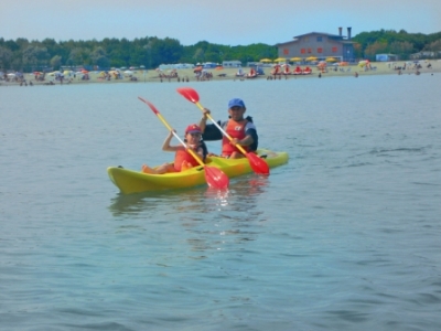 canoa a Torre Pedrera, vacanze e sport rimini