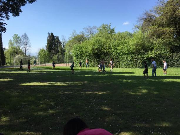 Grande parco ideale per bambini villa storica Umbria