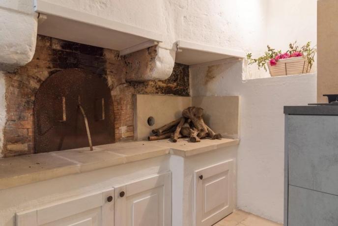 Suite forno a legna in Masseria Manduria 