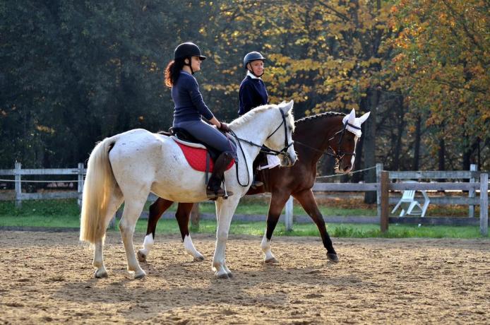 Horse riding