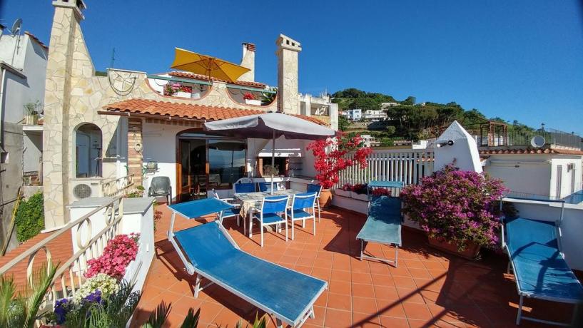 Casa vacanze Barano d'Ischia con terrazza solarium panoramica 