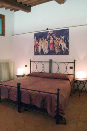 Appartamento vacanza con letto matrimoniale Roccastrada