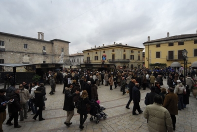 Nero Norcia - Mostra Mercato del tartufo - Stands