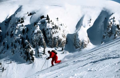 Skiing an wintersports in val di fiemme