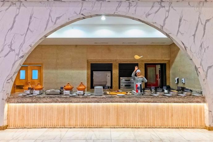 Ristorante a Buffet servito hotel Mar Rosso 