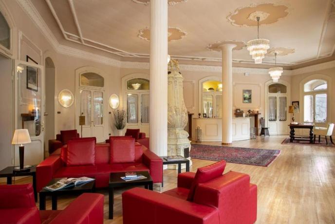 Sala Relax per gustare un buon vino 