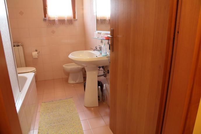 Bagno privato in camera B&B Benevento 