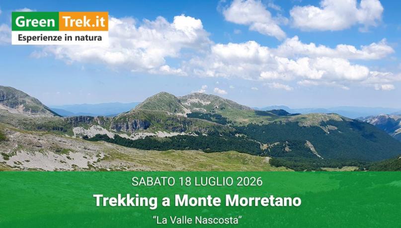 Trekking a Monte Morretano - "La Valle Nascosta"