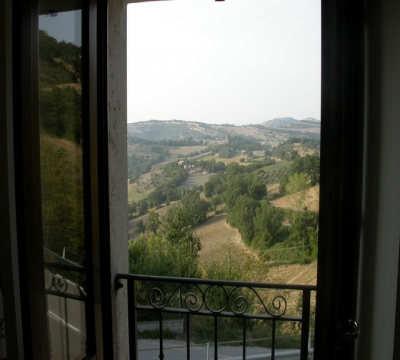 vista panoramica dalla camera